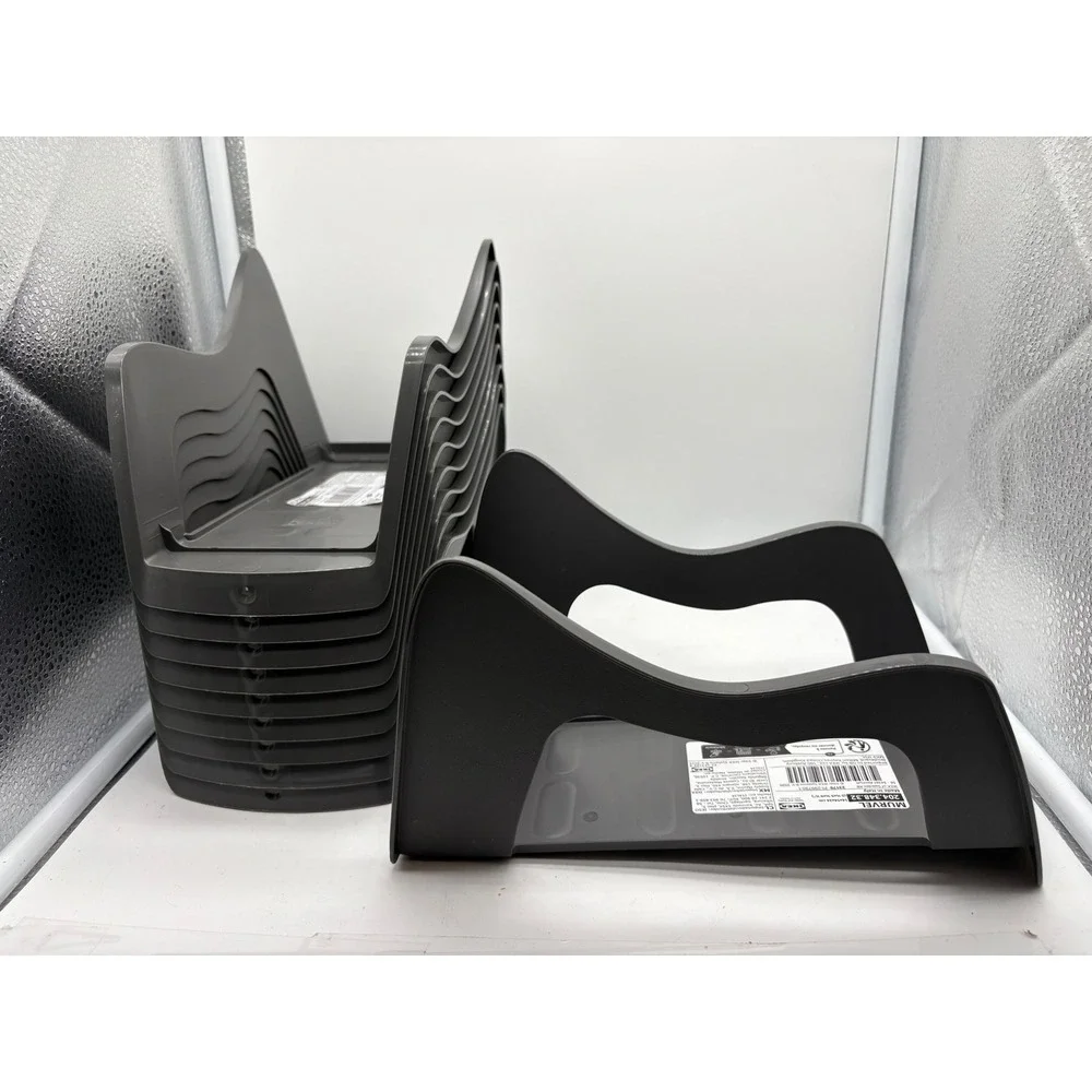 IKEA Murvel Shoe Stand Organizer Rack GRAY - Lot of 10 Pack NEW 204.348.32